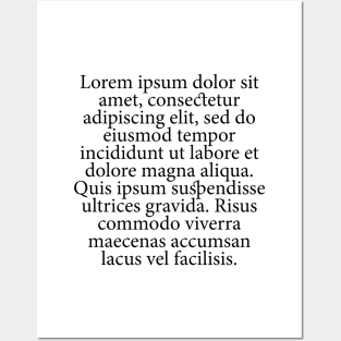 Lorem Ipsum Posters and Art